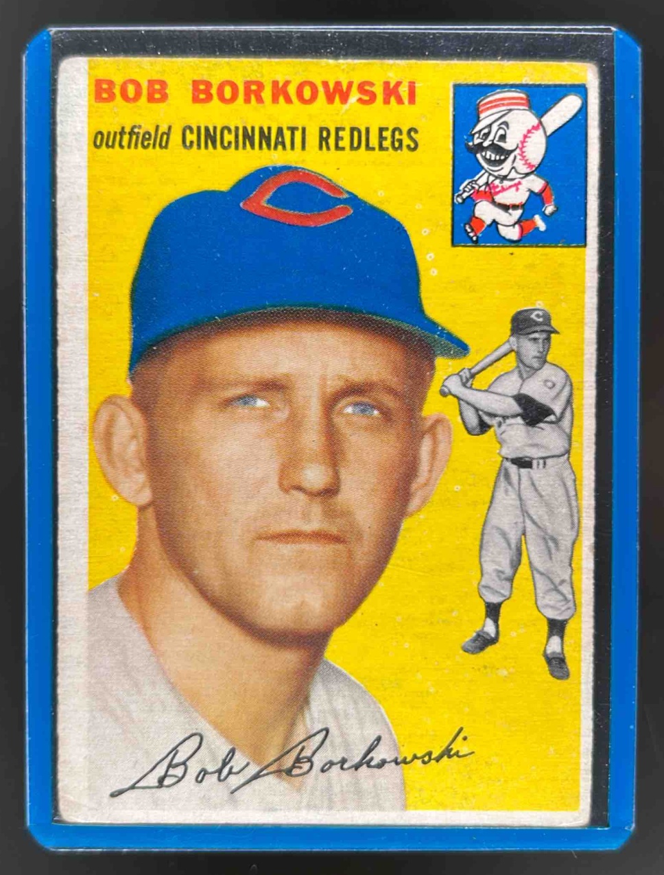 Card image for 1954 TOPPS BASEBALL BOB BORKOWSKI #138