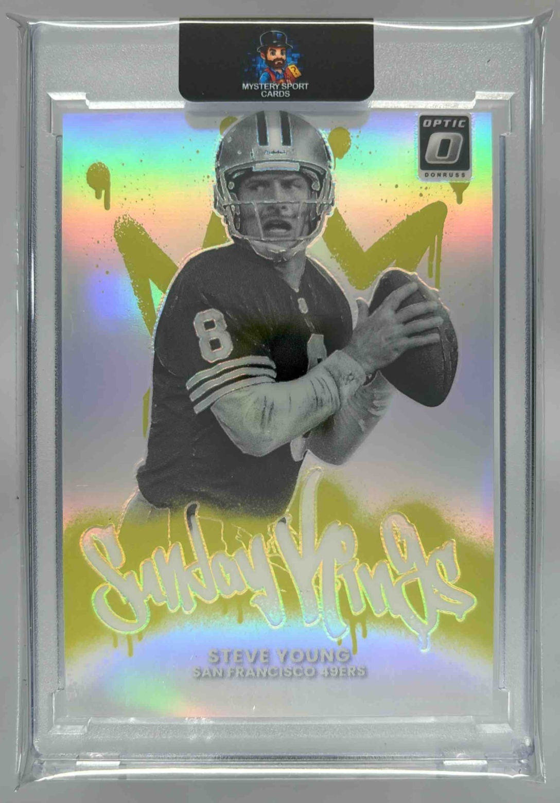 Card image for 2025 Panini Donruss Optic Steve Young Sunday Kings #23 49ers