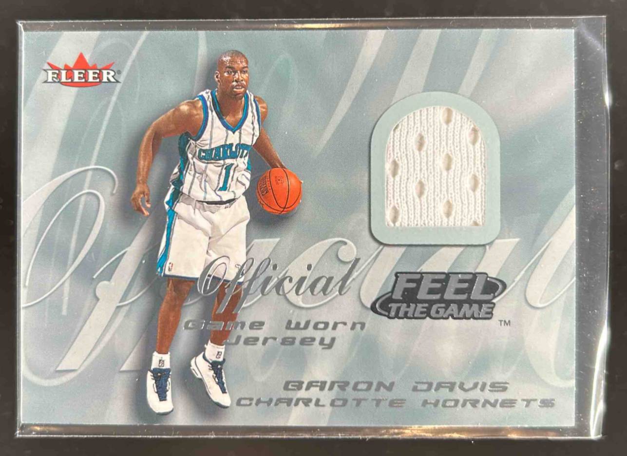 Card image for 2000-01 FLEER TRADITION BARON DAVIS FEEL THE GAME #NNO SACRAMENTO KINGS