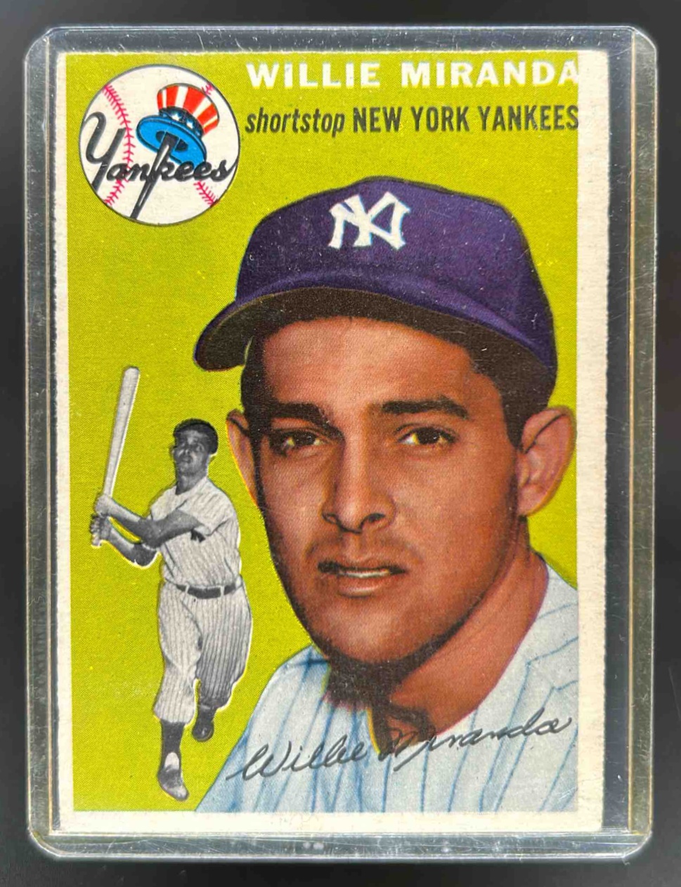 Card image for 1954 TOPPS BASEBALL WILLY MIRANDA #56 NEW YORK YANKEES