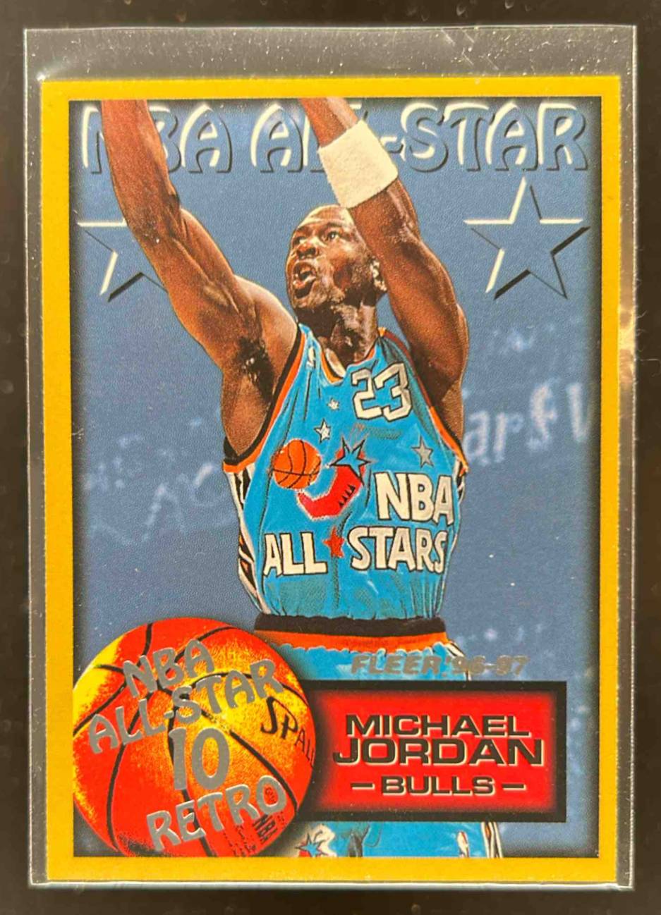 Card image for 1996-97 FLEER MICHAEL JORDAN #282 CHICAGO BULLS
