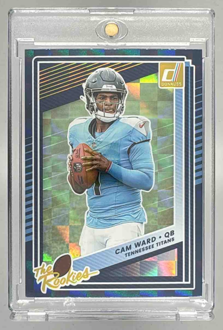 Card image for 2025 Panini Donruss Joe Burrow Downtown! Horizontal SP #1 Bengals