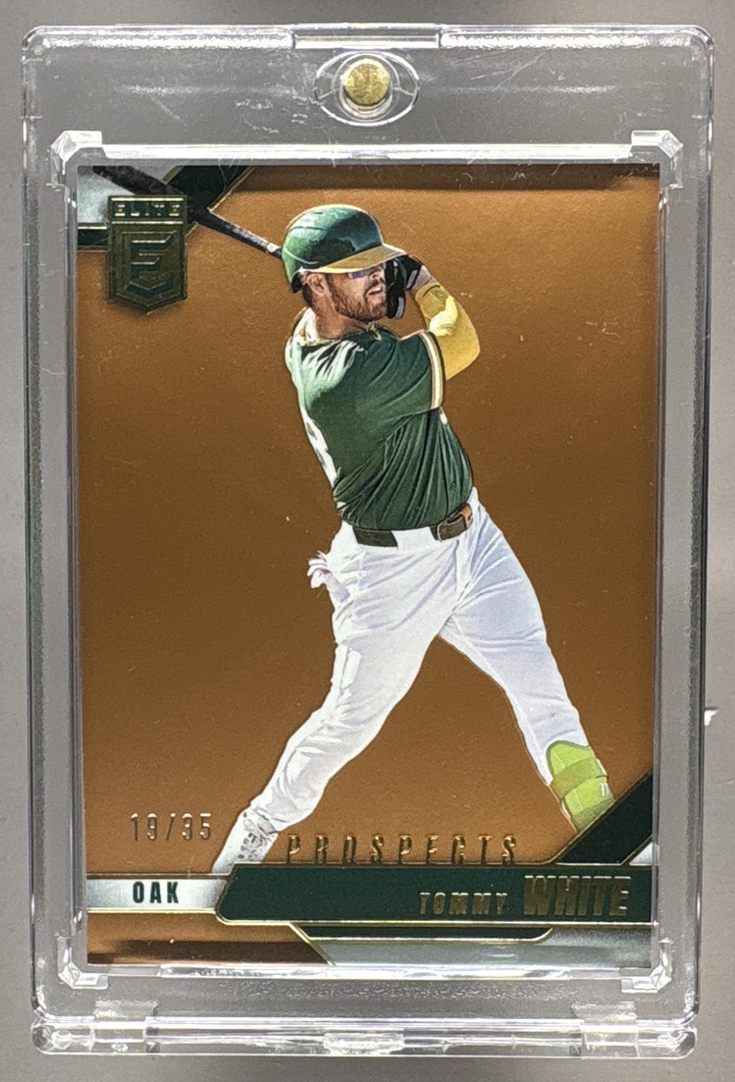 2026 PANINI DONRUSS ELITE TOMMY WHITE #198 PROSPECTS BRONZE 19/35 RC A'S