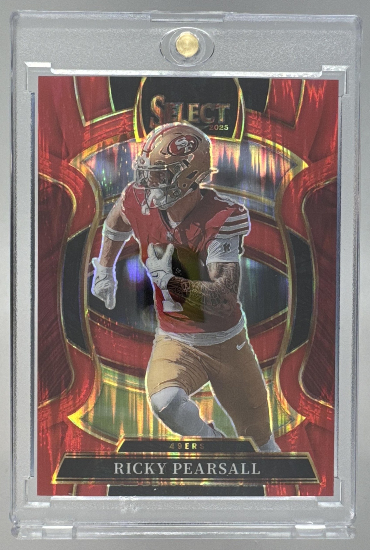 Card image for 2025 Panini Football Select Ricky Pearsall Concourse #16 San Francisco 49ers