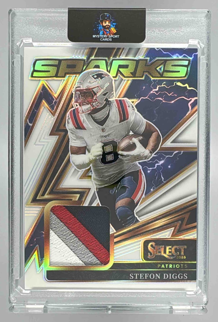 Card image for 2024 Panini Select Stefon Diggs Concourse Red Prizm /99 #94 Texans