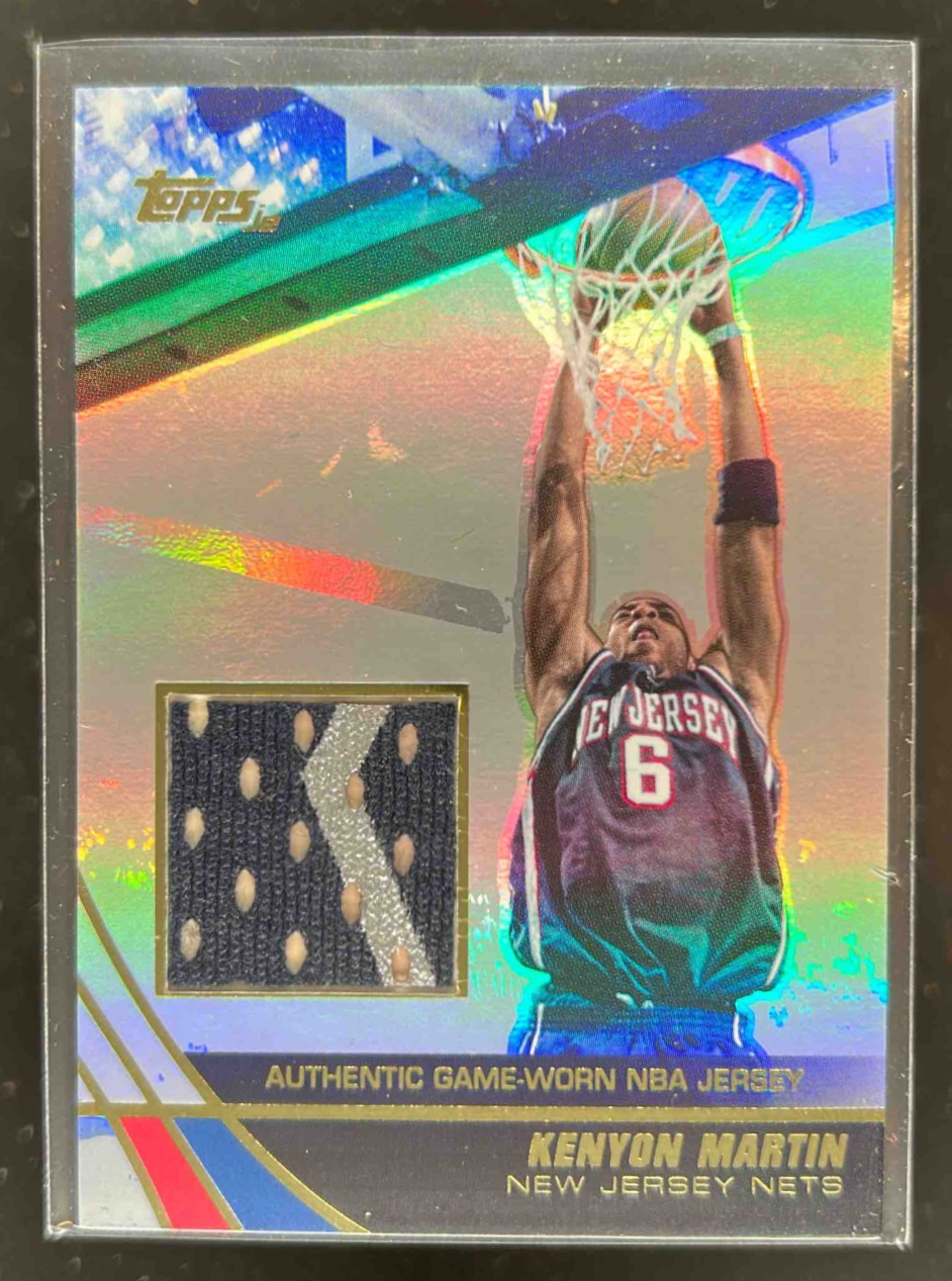 Card image for 2003-04 TOPPS BASKETBALL JERSEY EDITION KENYON MARTIN #KMA MEM