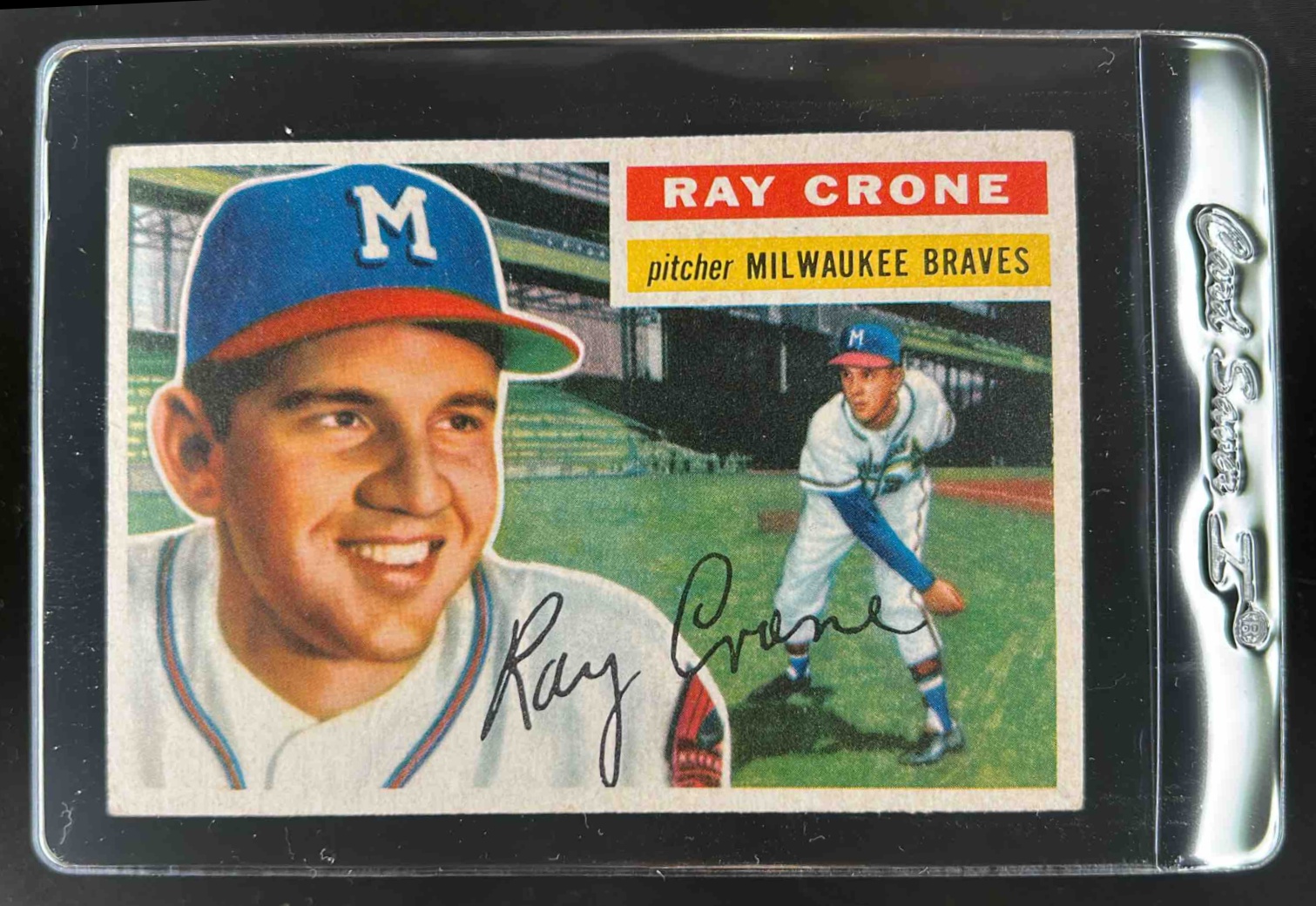 Card image for 1956 TOPPS BASEBALL RAY CRONE #76A