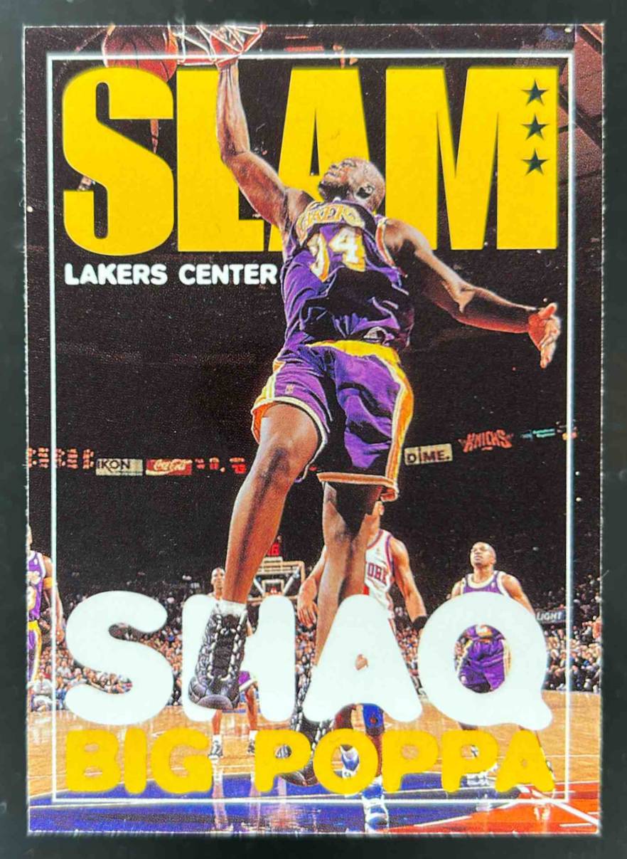 Card image for 1996-97 HOOPS SHAQUILLE O'NEAL #324 LOS ANGELES LAKERS