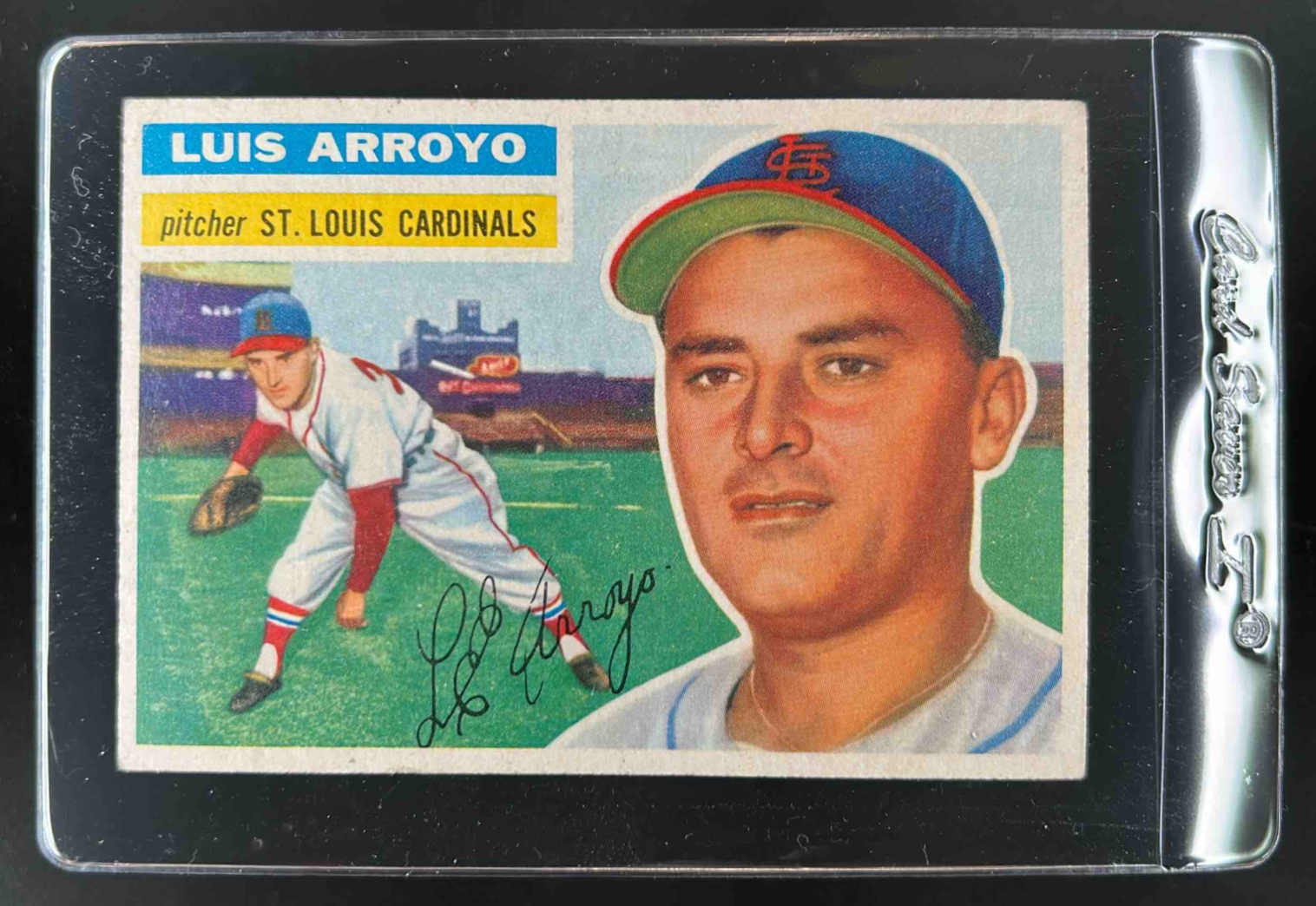 Card image for 1956 TOPPS LUIS ARROYO #64A RC ROOKIE ST. LOUIS CARDINALS