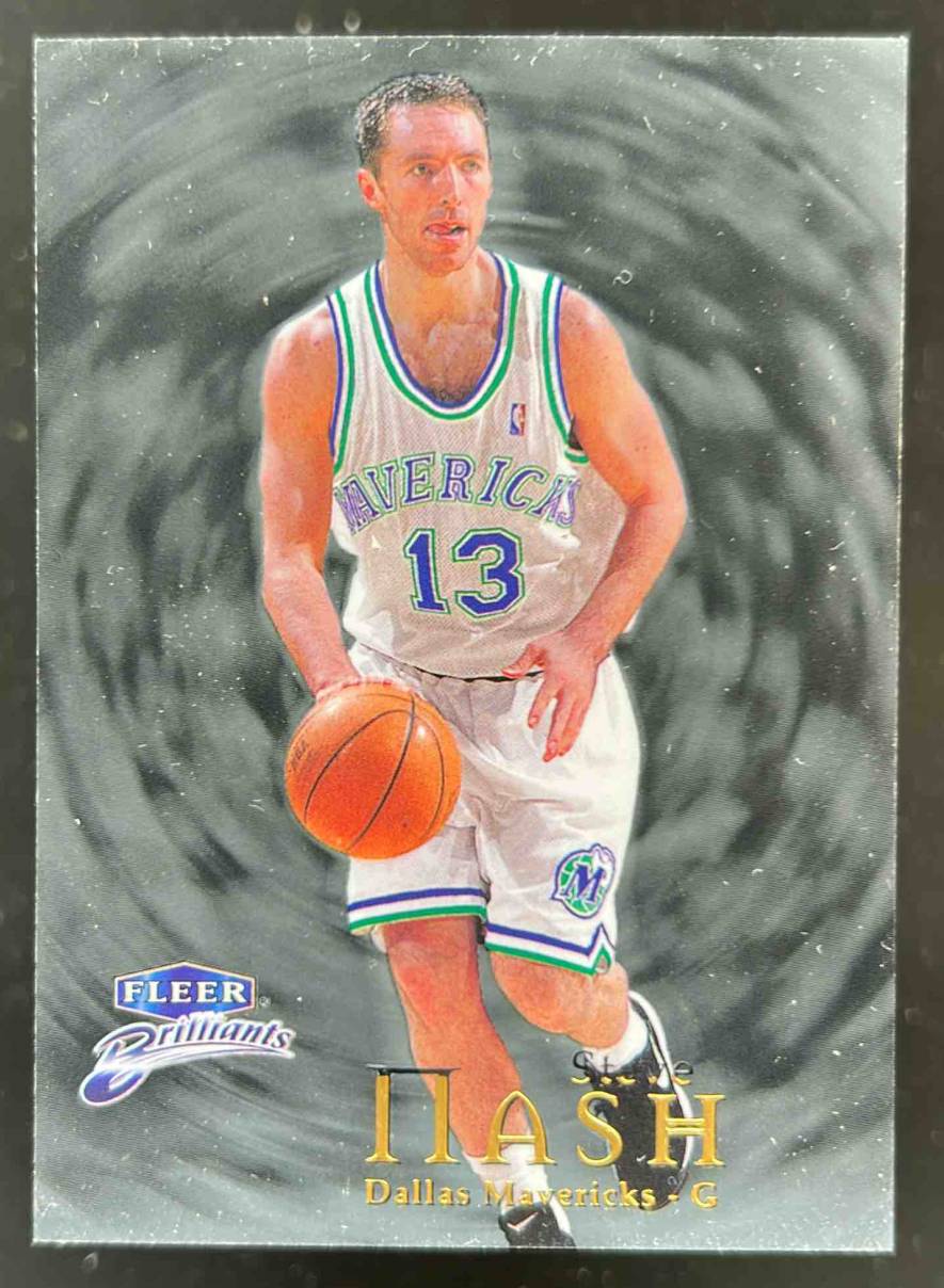 Card image for 1998-99 FLEER BRILLIANTS STEVE NASH #3 DALLAS MAVERICKS