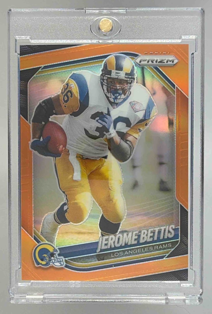 Card image for 2025 Panini Honors Jerome Bettis Recollection Collection 1993 Pinnacle Rookie Select #1 Rams