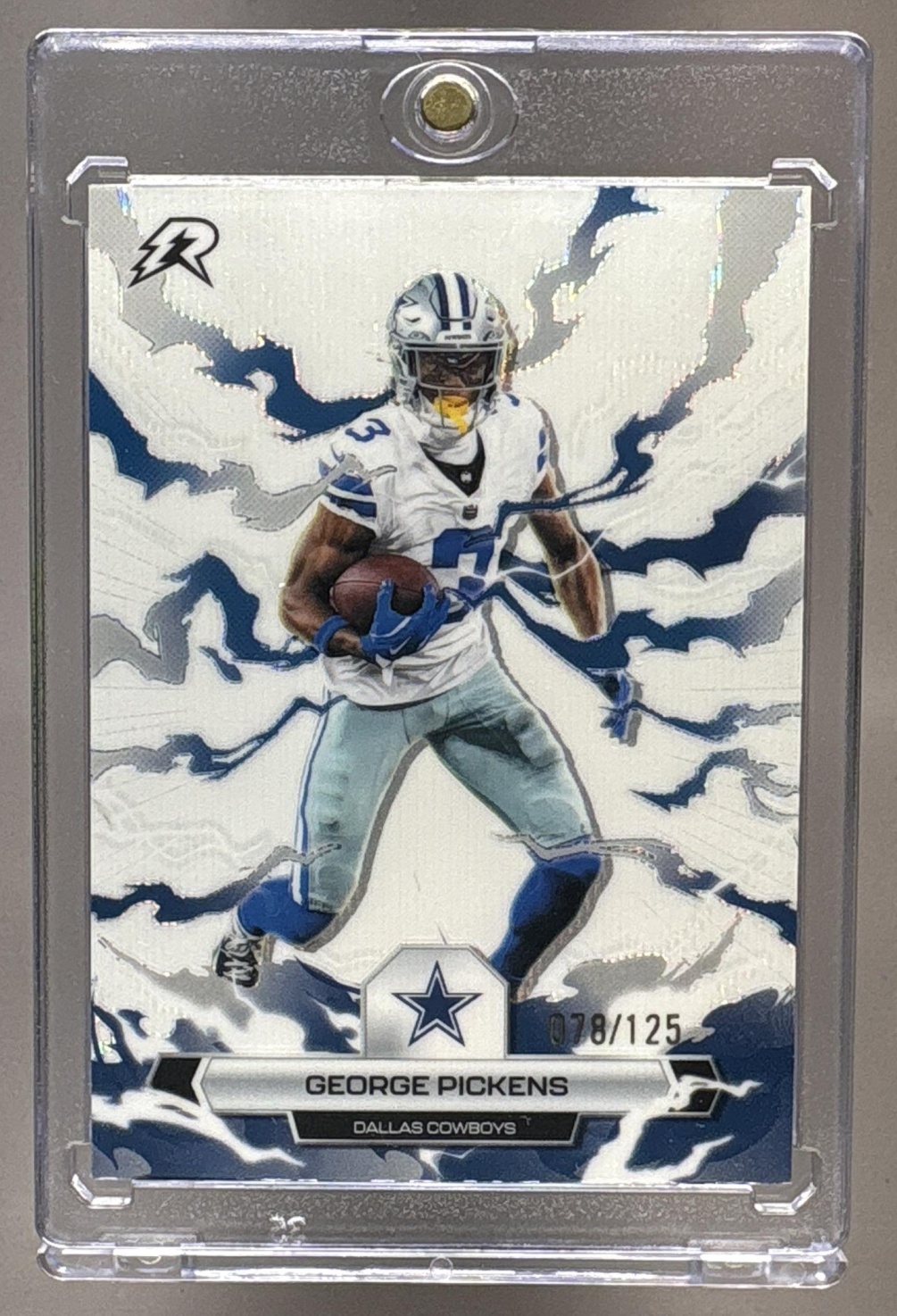 2025 TOPPS RESURGENCE GEORGE PICKENS #27 WHITE SURGE REFRACTOR 78/125 COWBOYS