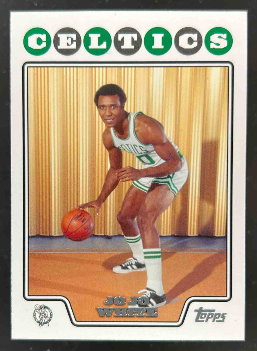 Card image for 2008-09 TOPPS JO WHITE #184 BOSTON CELTICS