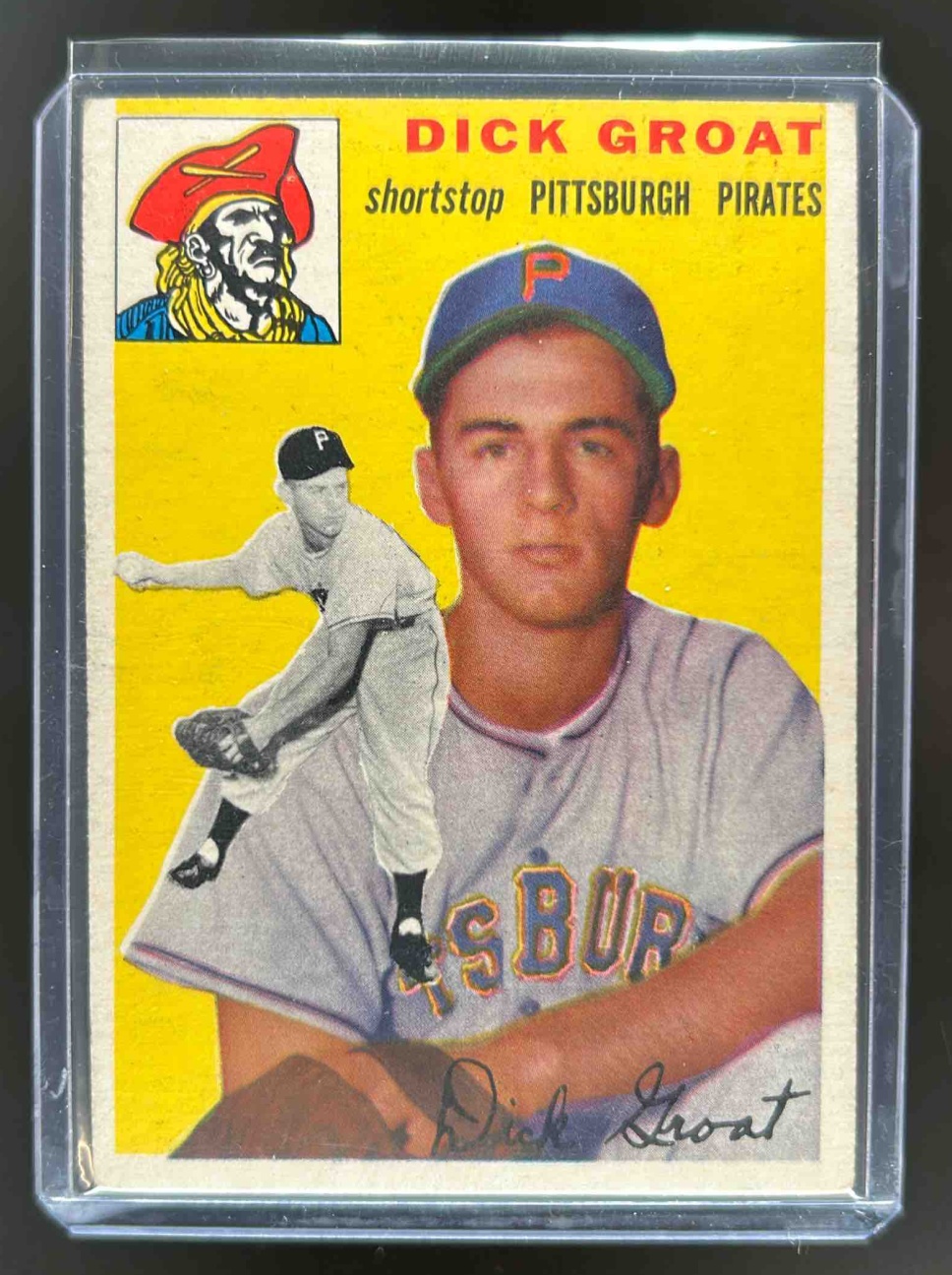 Card image for 1954 TOPPS DICK GROAT #43 PITTSBURGH PIRATES