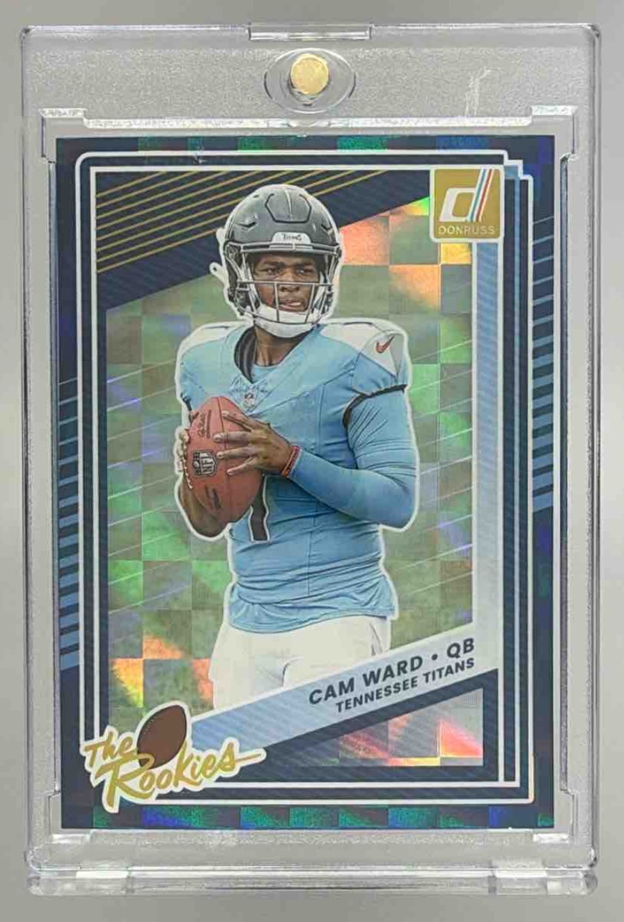 Card image for 2025 Panini Donruss Joe Burrow Downtown! Horizontal SP #1 Bengals