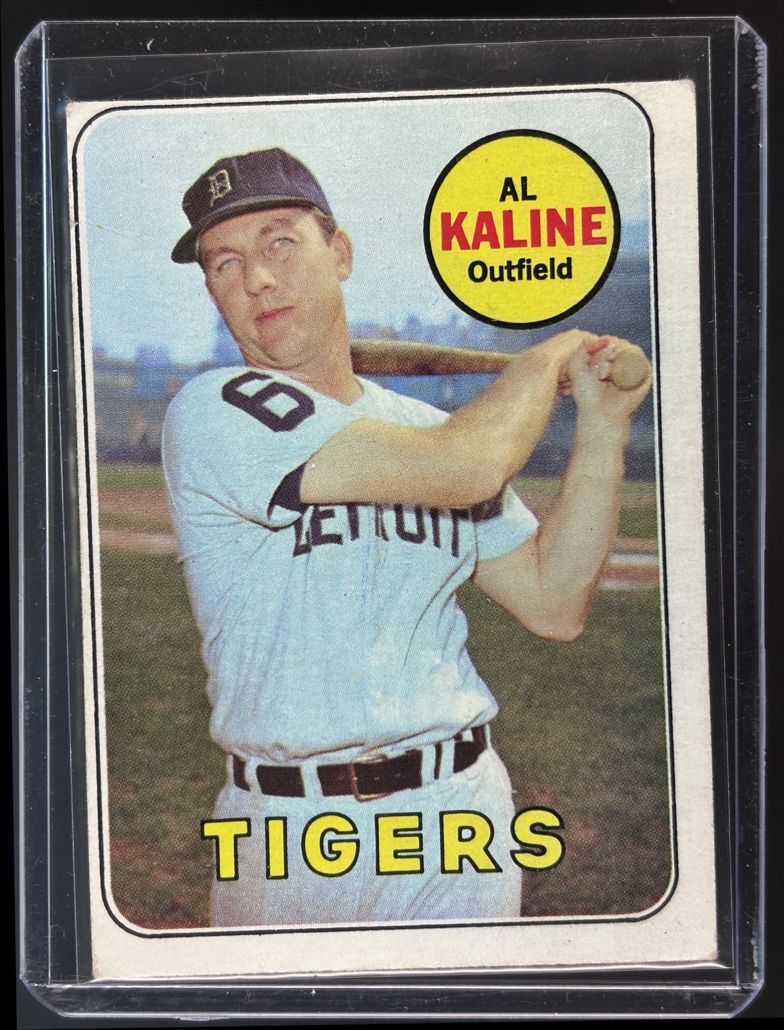 Card image for 1969 TOPPS AL KALINE #410 DETROIT TIGERS