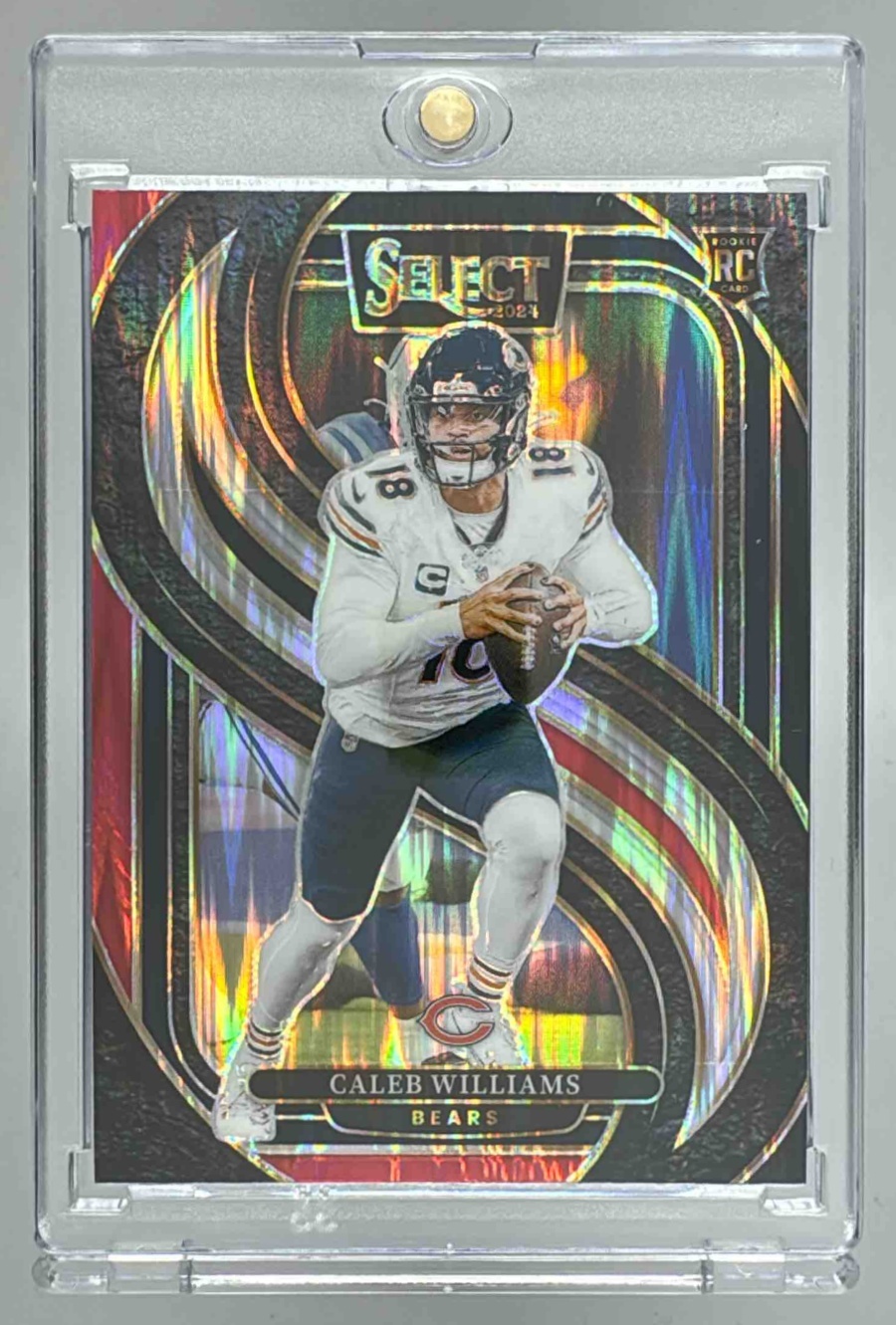 Card image for 2024 Panini Football Select Caleb Williams Premier #114 RC Chicago Bears