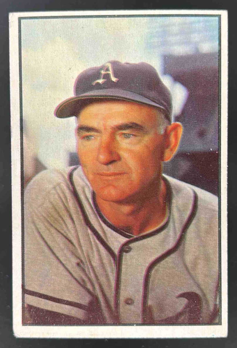 Card image for 1953 BOWMAN BASEBALL COLOR WALLY MOSES #95