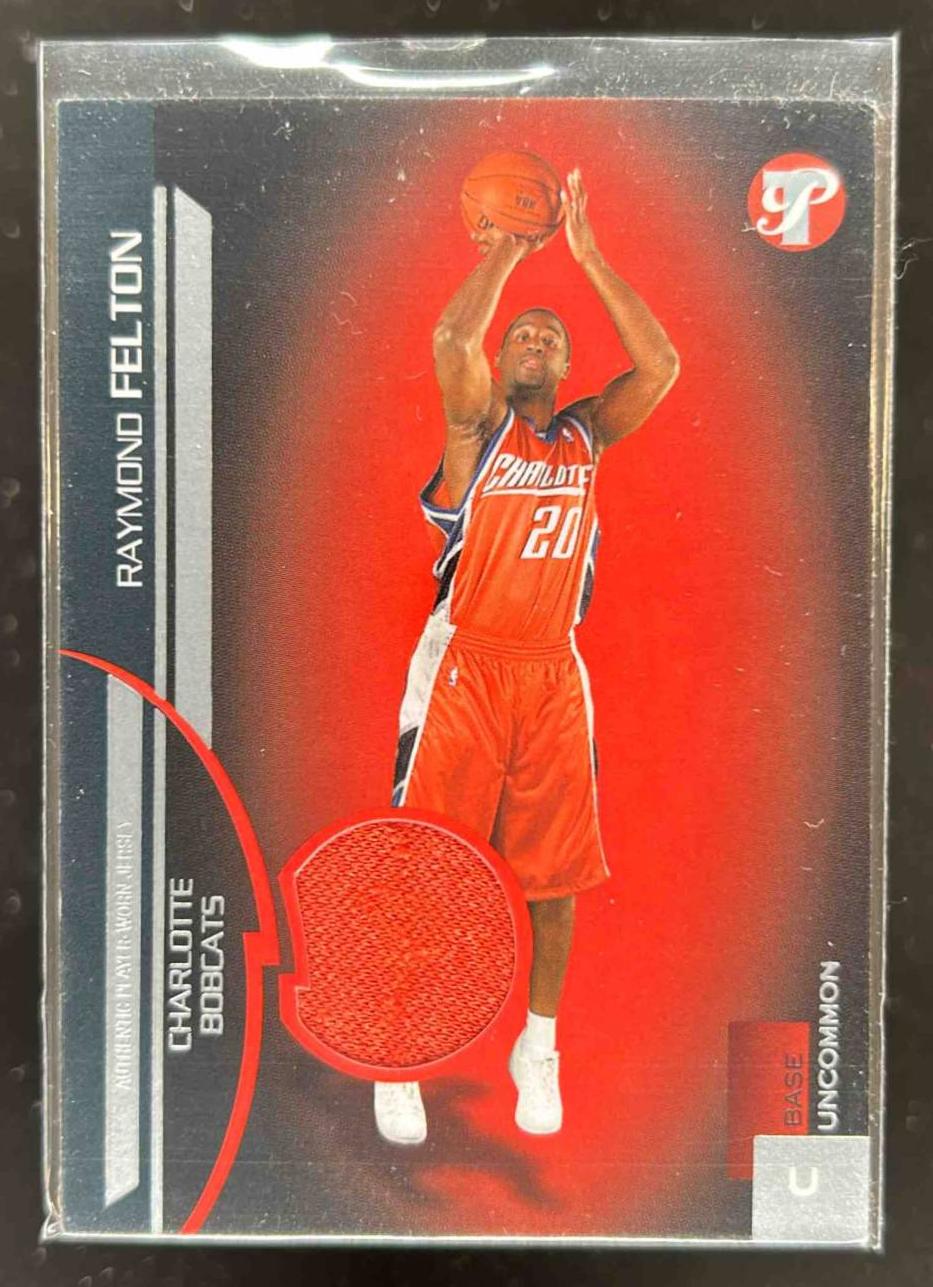 Card image for 2005-06 TOPPS PRISTINE RAYMOND FELTON /500 #176 RC ROOKIE