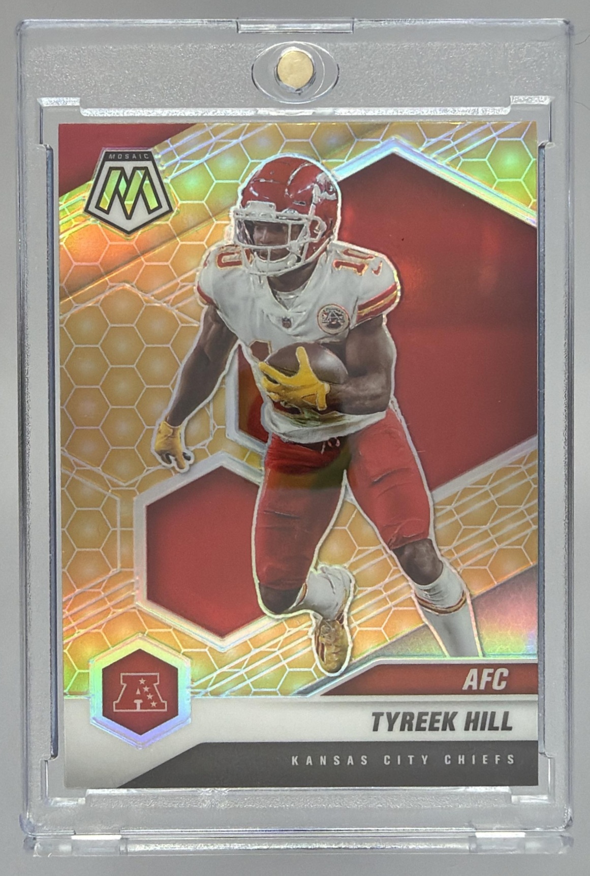 Card image for 2021 Panini Football Mosaic Tyreek Hill #238 Kansas City Chiefs