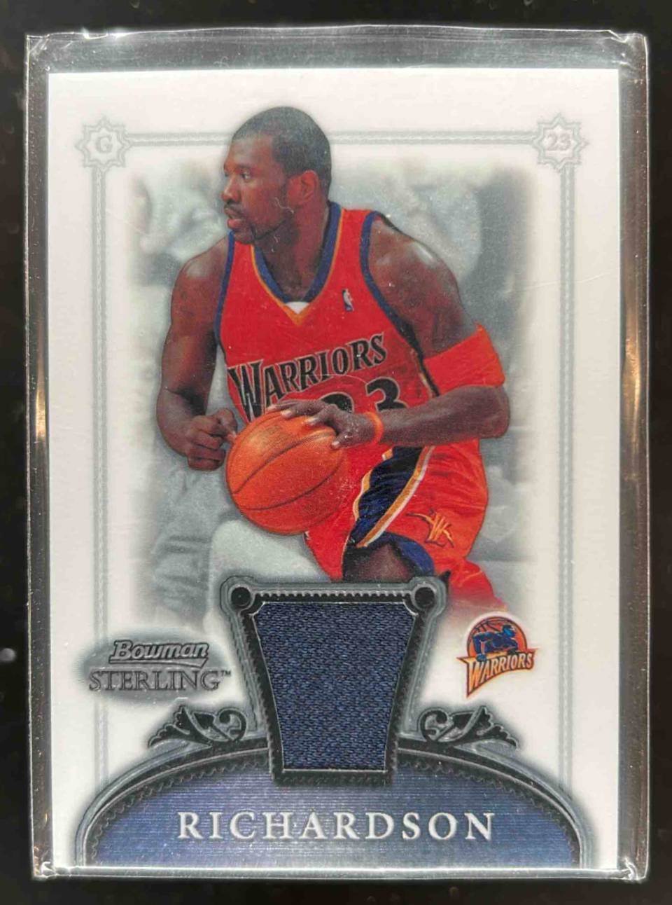 Card image for 2006-07 BOWMAN STERLING JASON RICHARDSON GU JERSEY #2 MEM GOLDEN STATE WARRIORS