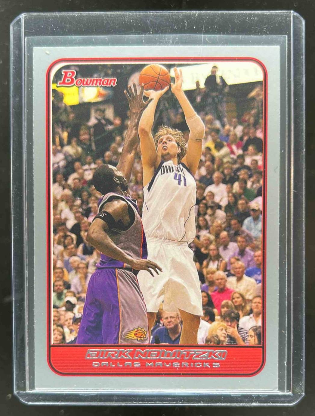 Card image for 2006-07 BOWMAN DIRK NOWITZKI SILVER /379 #87 DALLAS MAVERICKS