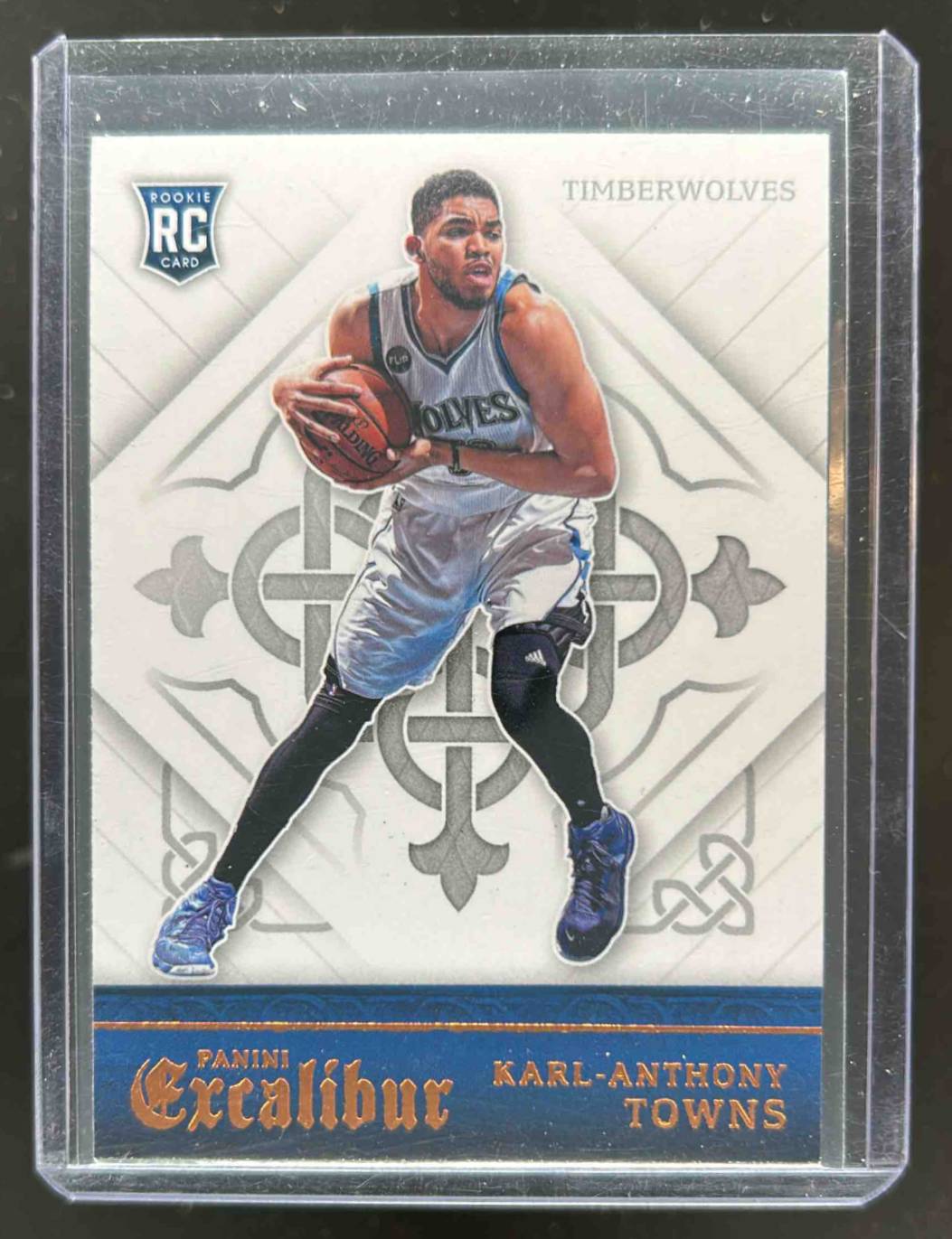 Card image for 2015-16 PANINI EXCALIBUR KARL-ANTHONY TOWNS #167 RC MINNESOTA TIMBERWOLVES