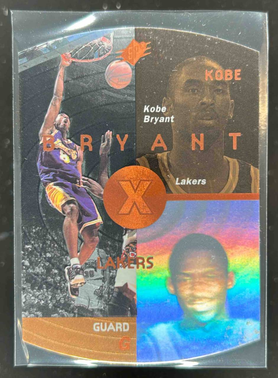 Card image for 1997-98 SPX KOBE BRYANT BRONZE #21 LOS ANGELES LAKERS