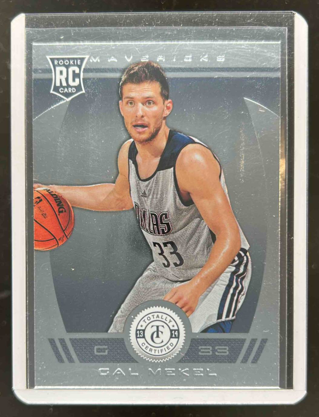 Card image for 2013-14 PANINI TOTALLY CERTIFIED GAL MEKEL #206 RC ROOKIE DALLAS MAVERICKS