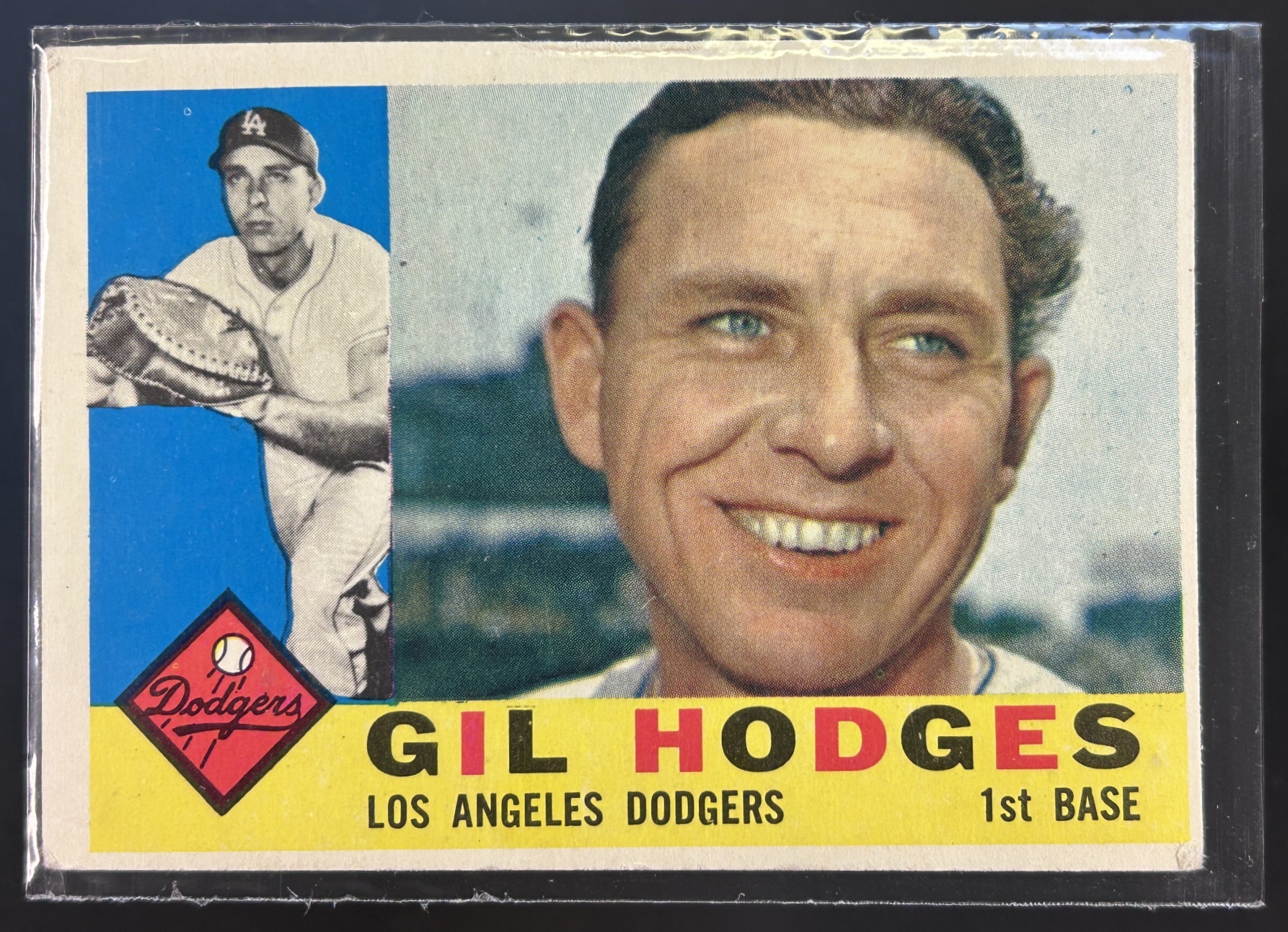 Card image for 1960 TOPPS GIL HODGES #295 LOS ANGELES DODGERS