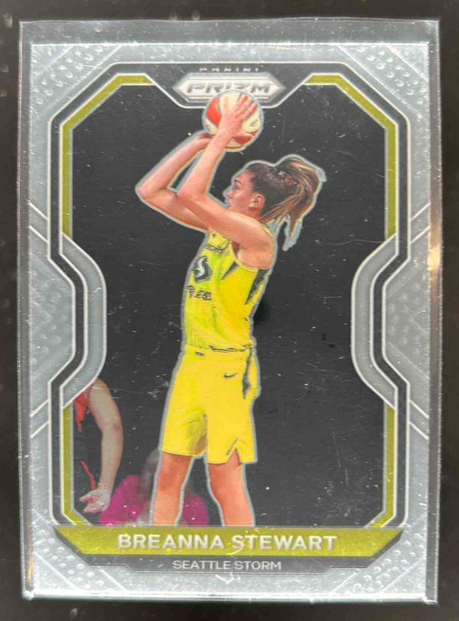 Card image for 2021-22 PANINI PRIZM WNBA BREANNA STEWART #85 SEATTLE STORM