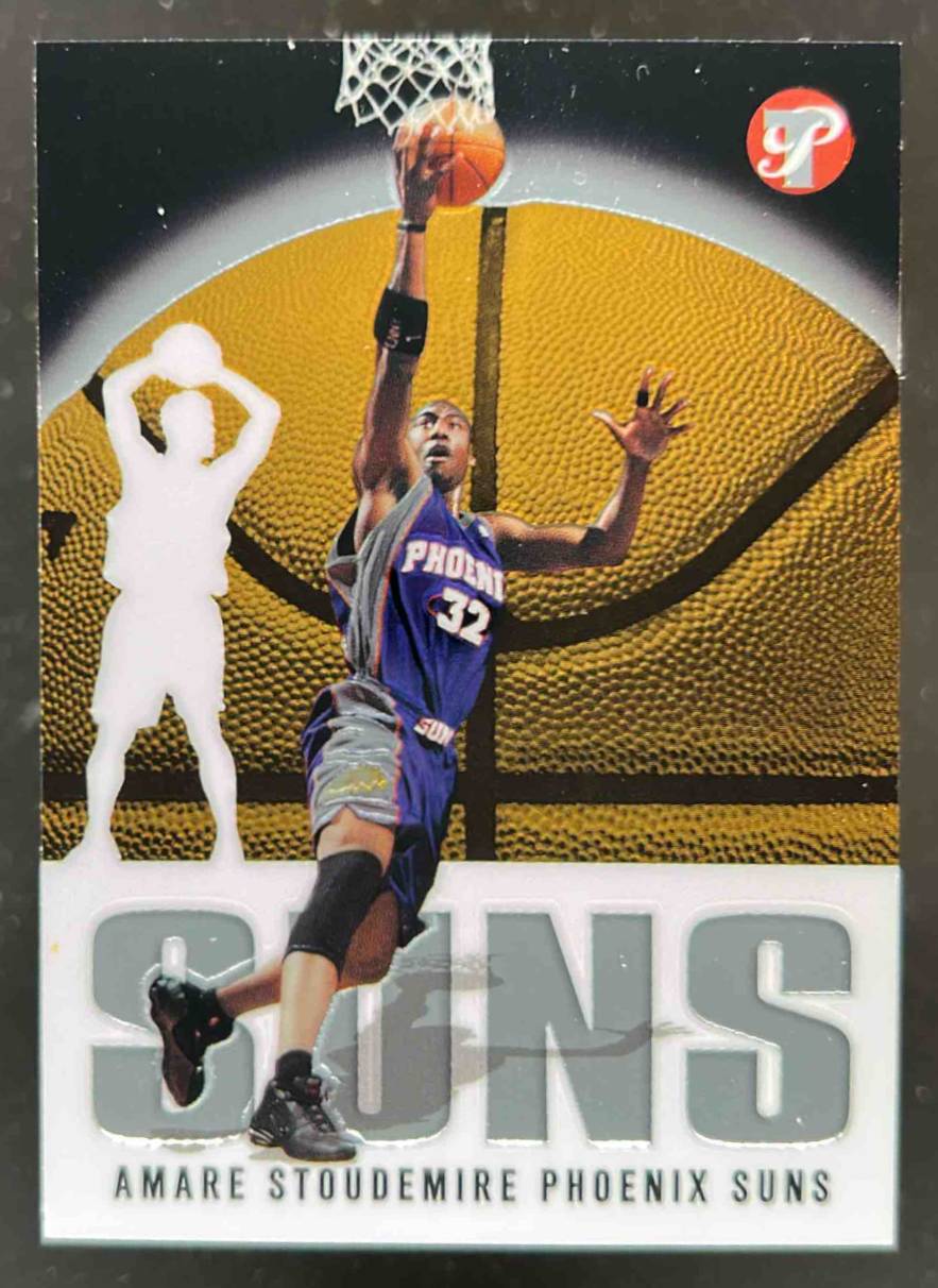 Card image for 2003-04 TOPPS PRISTINE AMARE STOUDEMIRE #12 PHOENIX SUNS