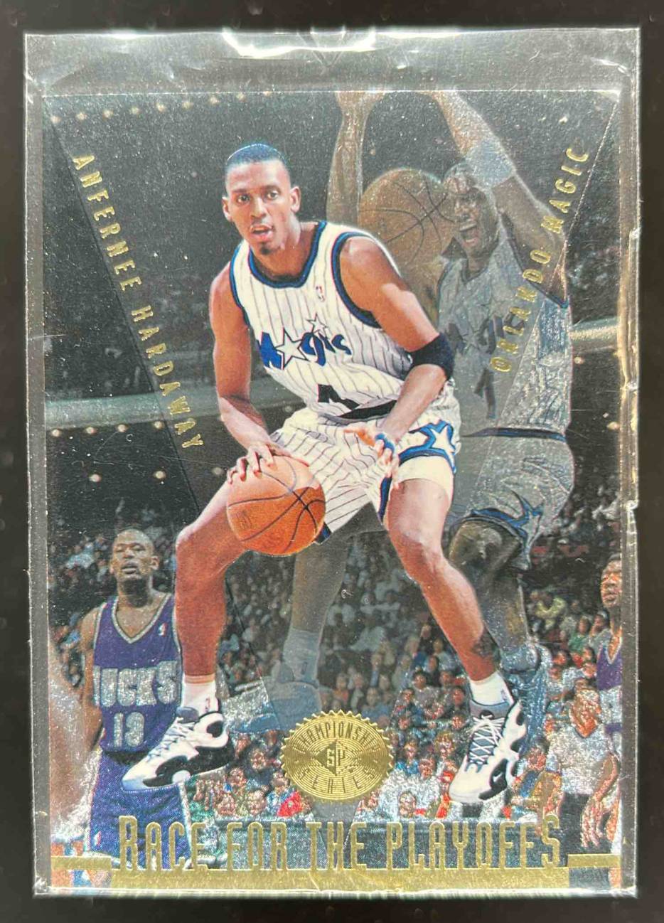 Card image for 1995-96 SP CHAMPIONSHIP ANFERNEE HARDAWAY #136 ORLANDO MAGIC