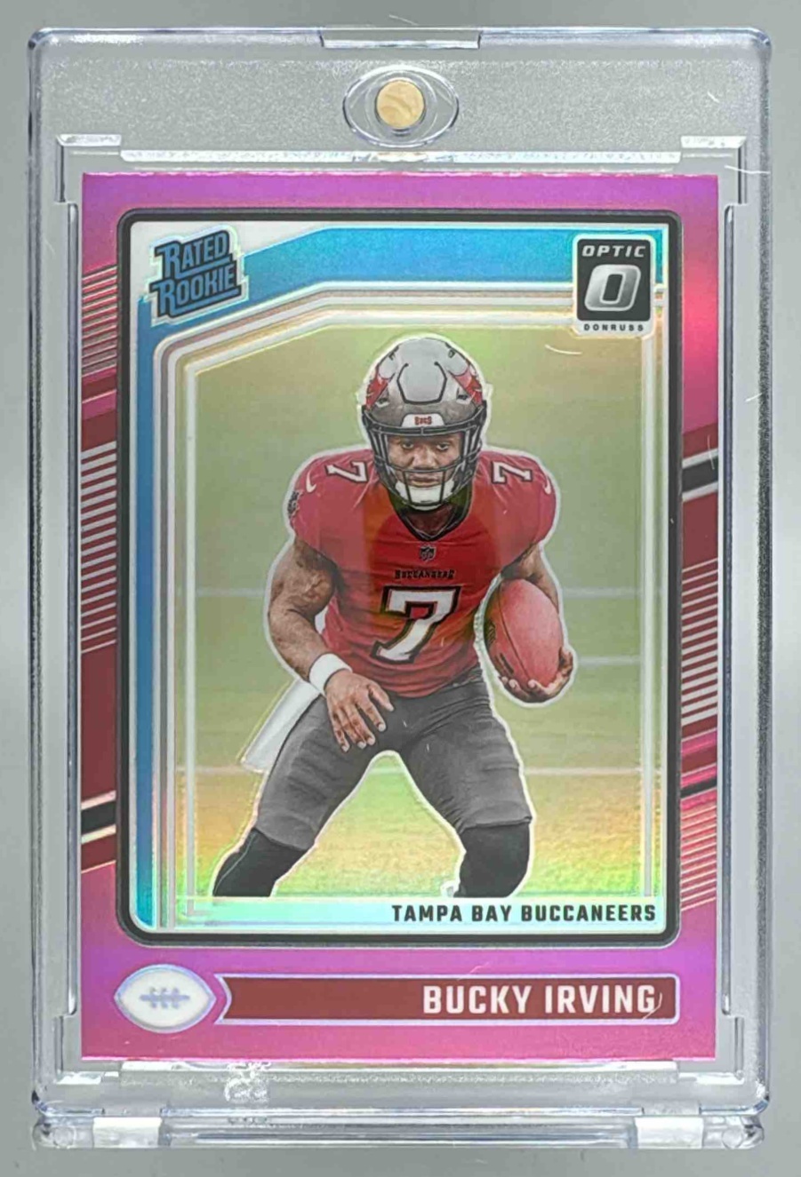 Card image for 2024 Panini Donruss Optic Bucky Irving #216 Rated Rookie Buccaneers