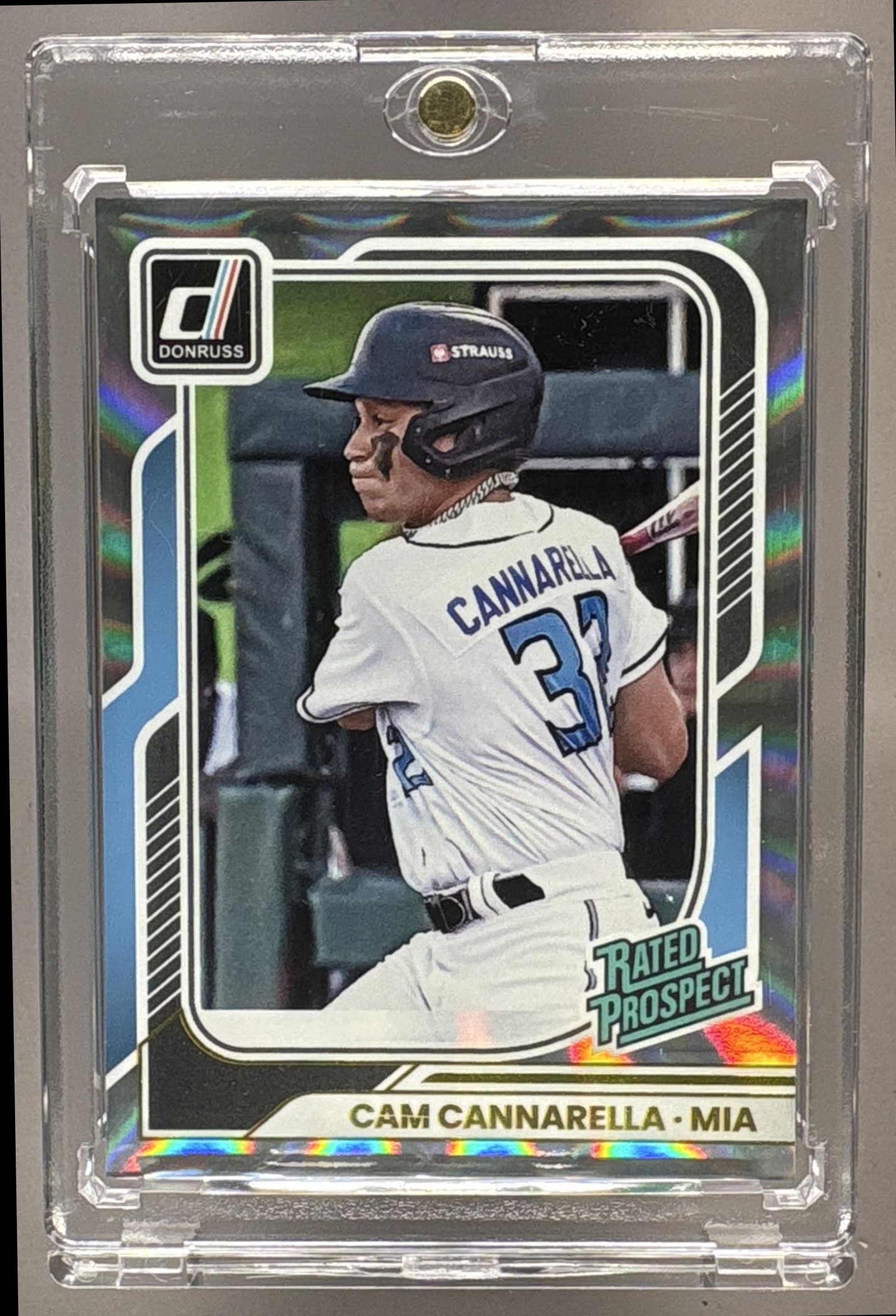 2026 PANINI DONRUSS CAM CANNARELLA #151 CLEARLY RATED PROSPECTS PROSPECT MARLINS