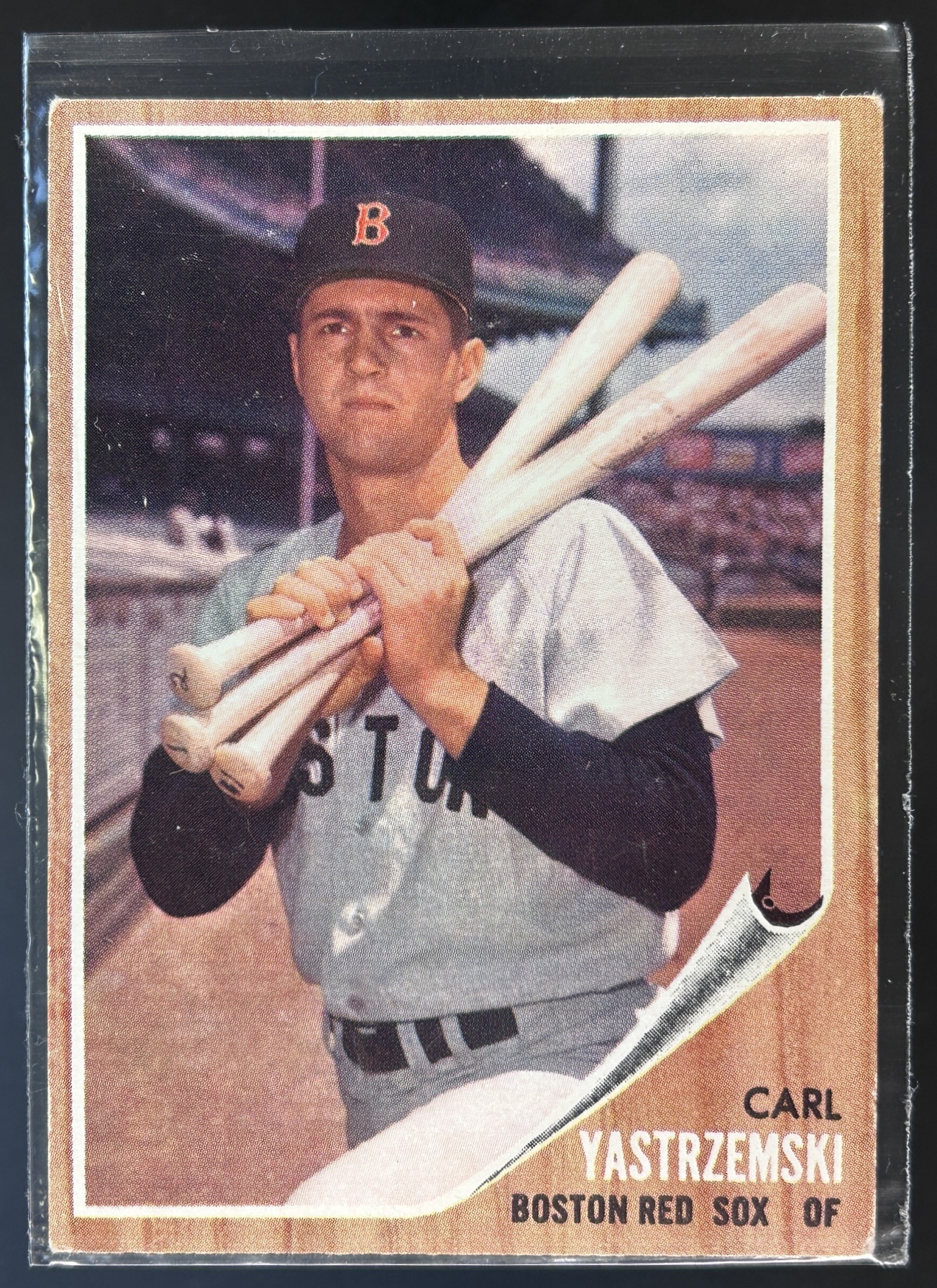 Card image for 1962 TOPPS CARL YASTRZEMSKI #425 BOSTON RED SOX