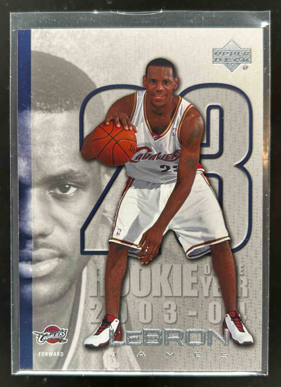 Card image for 2005-06 UPPER DECK LEBRON JAMES #LJ43 CLEVELAND CAVALIERS