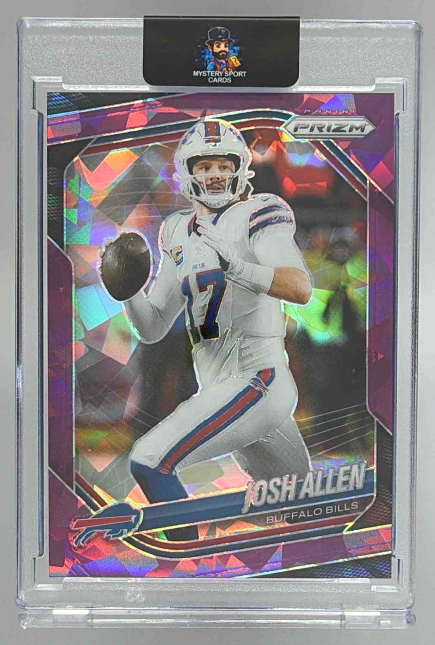 Card image for 2025 Panini Football Honors Josh Allen 2022 Encased Auto #6 Buffalo Bills
