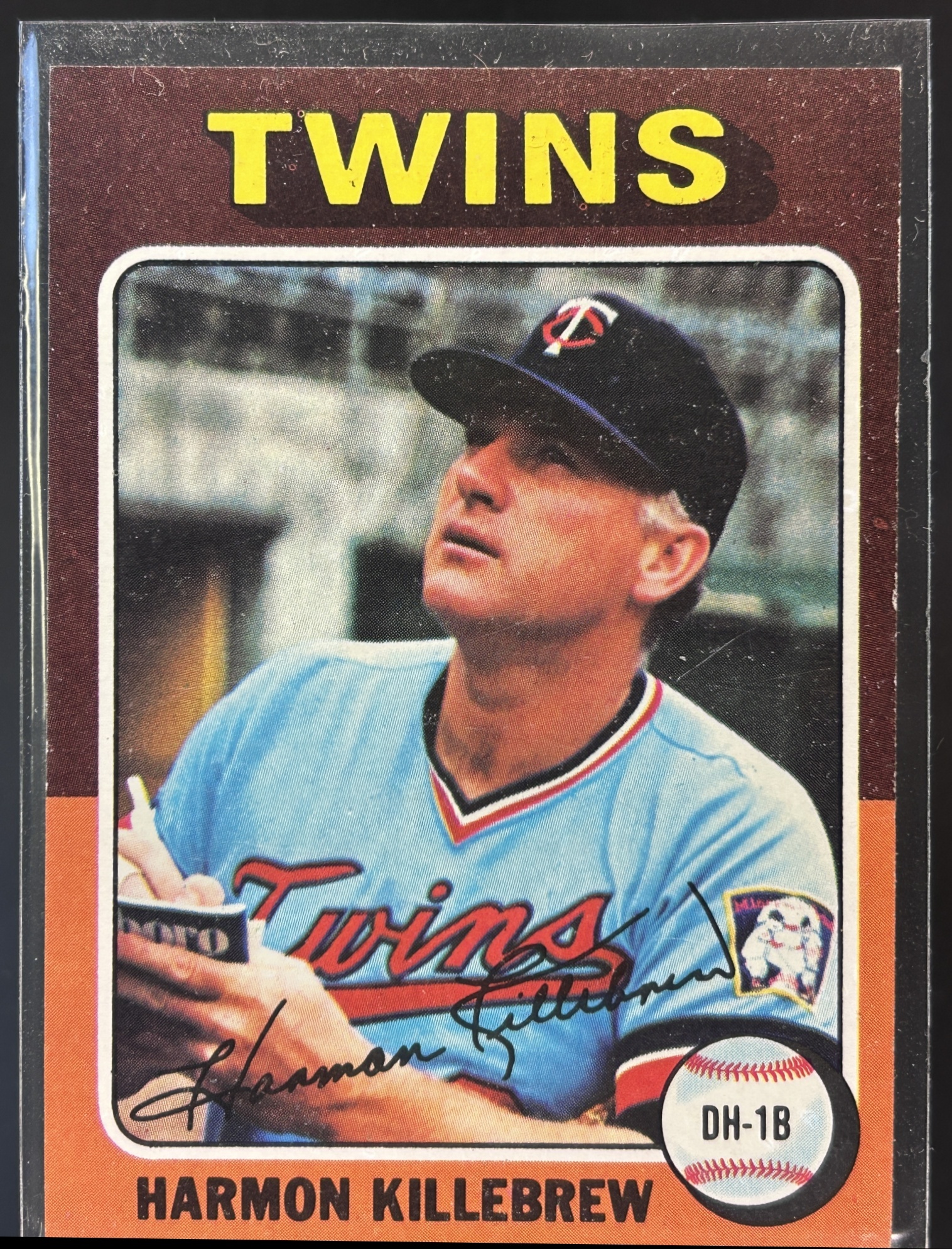 Card image for 1975 TOPPS HARMON KILLEBREW #640 MINNESOTA TWINS
