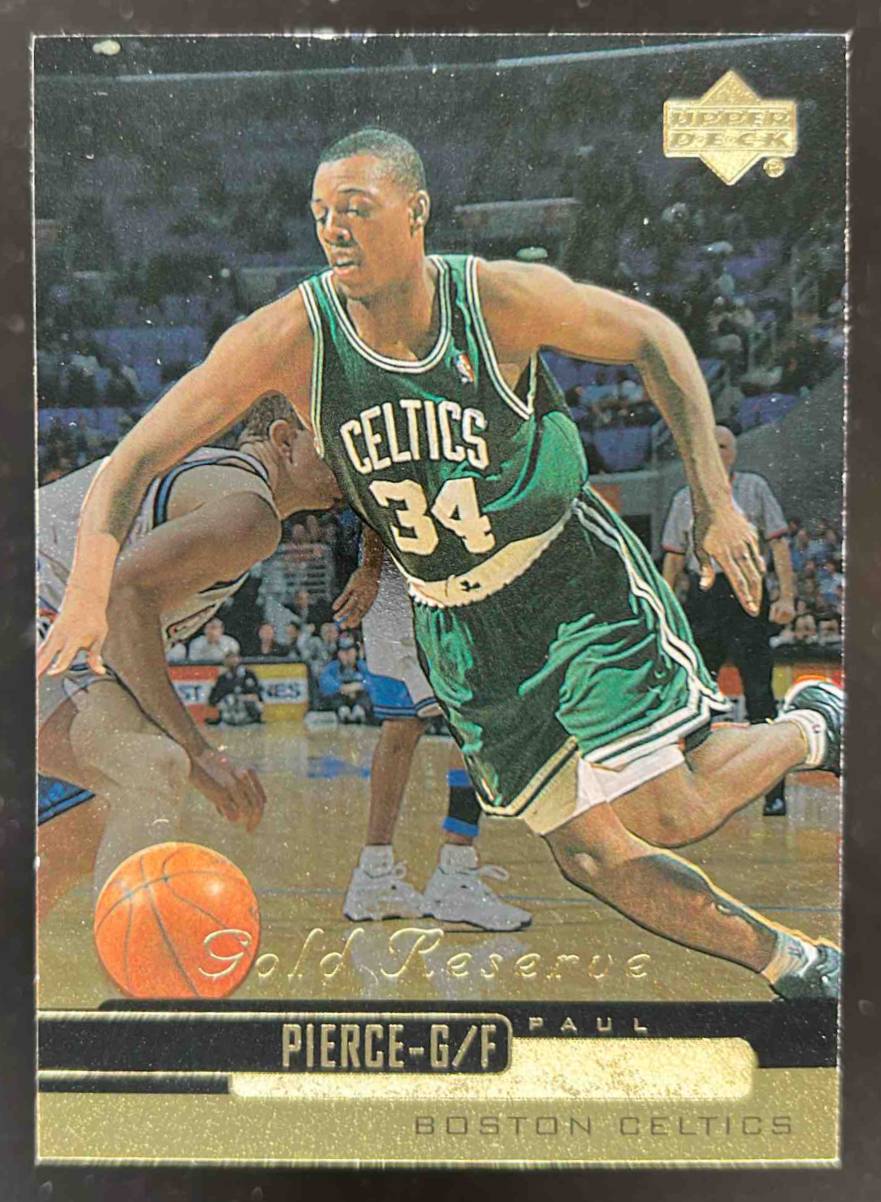 Card image for 1999-00 UPPER DECK GOLD RESERVE PAUL PIERCE #11 BOSTON CELTICS