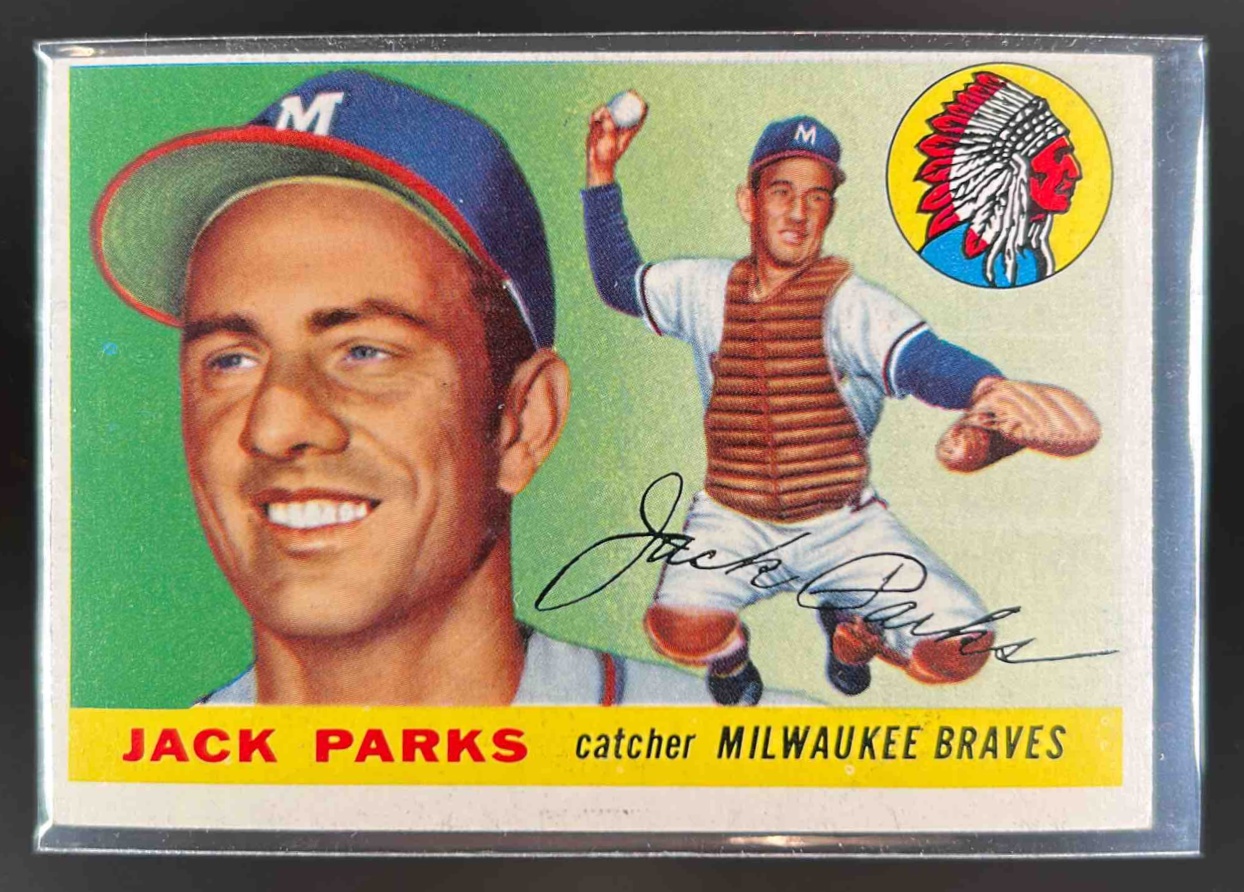 Card image for 1955 TOPPS JACK PARKS #23 RC ROOKIE