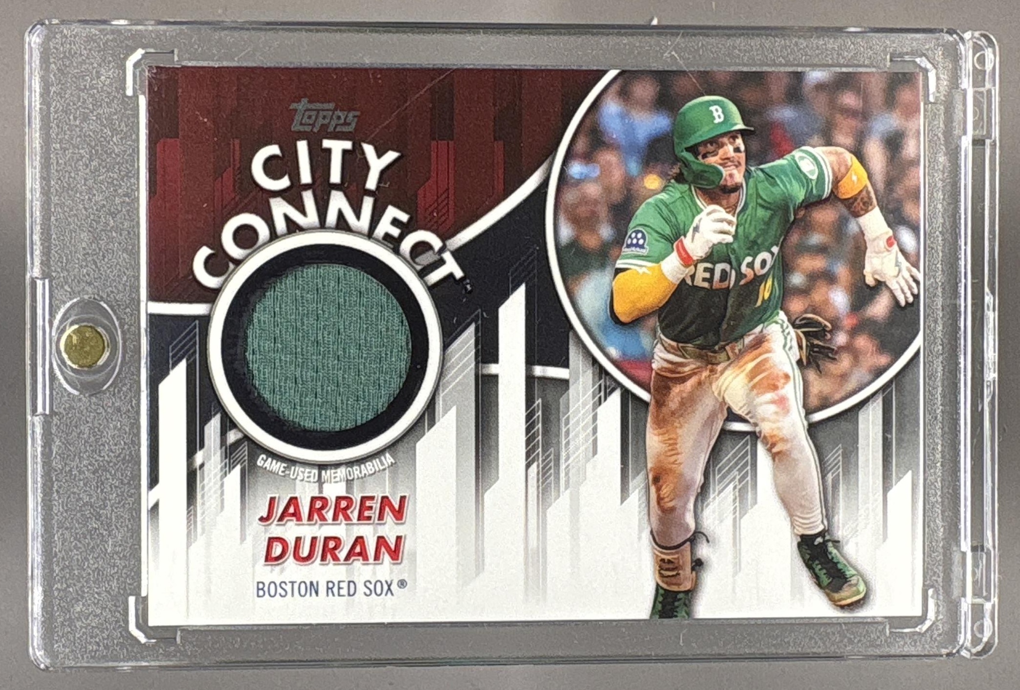 2026 TOPPS SERIES 2 JARREN DURAN #CC2-JD CITY CONNECT SWATCH COLLECTION PATCH