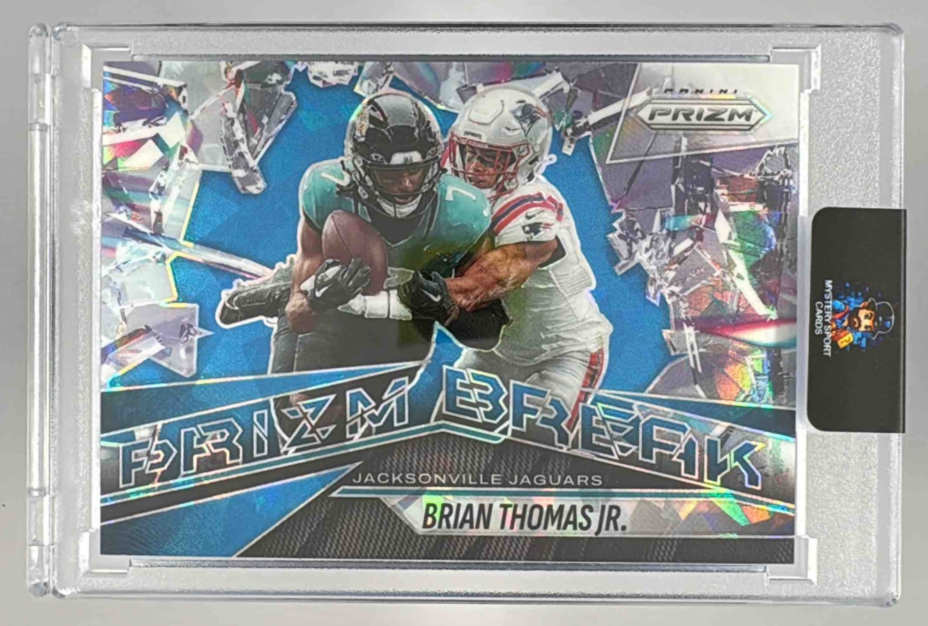 Card image for 2025 Panini Football Prizm Brian Thomas Jr. Break #7 Jacksonville Jaguars