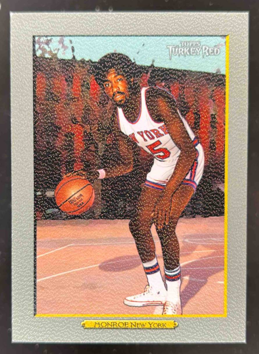 Card image for 2006-07 TOPPS TURKEY RED EARL MONROE #228 NEW YORK KNICKS