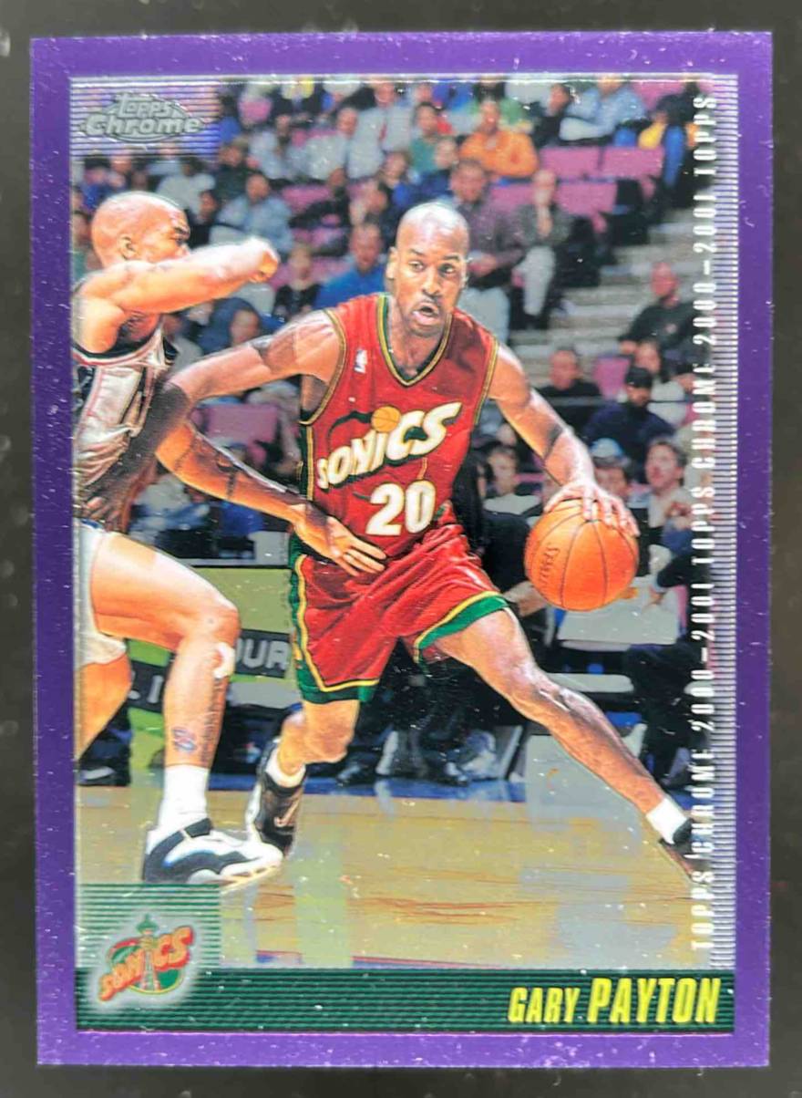 Card image for 2000-01 TOPPS CHROME GARY PAYTON #128