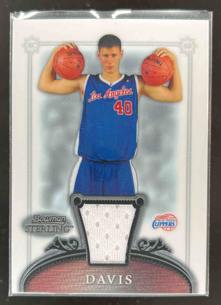 Card image for 2006-07 BOWMAN STERLING PAUL DAVIS #58 MEM RC ROOKIE LOS ANGELES CLIPPERS