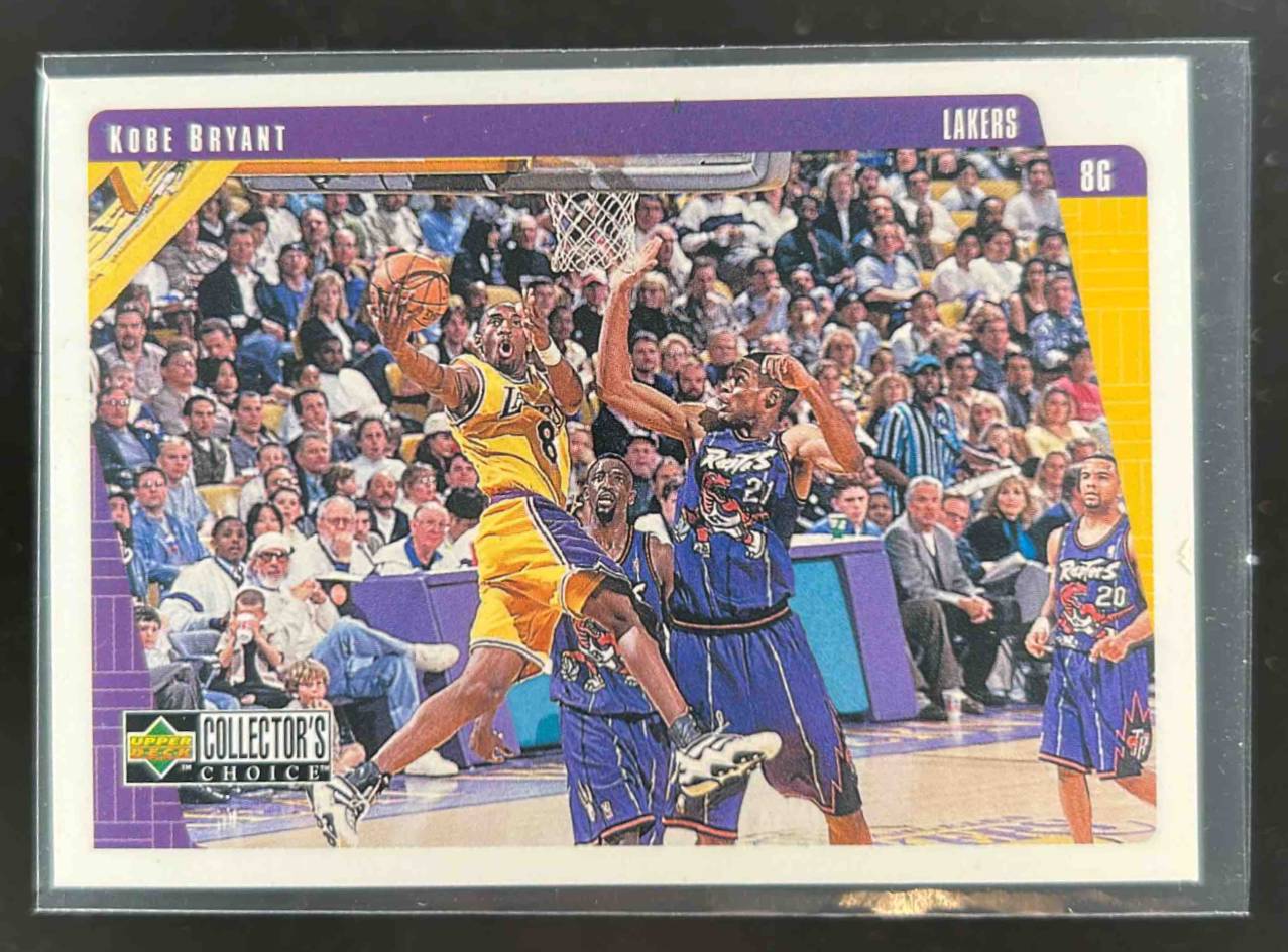 Card image for 1997-98 UPPER DECK COLLECTOR'S CHOICE KOBE BRYANT #64 LOS ANGELES LAKERS
