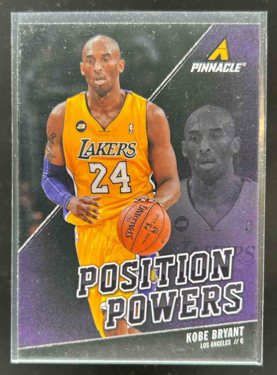 Card image for 2013-14 PINNACLE KOBE BRYANT POSITION POWERS #5 LOS ANGELES LAKERS