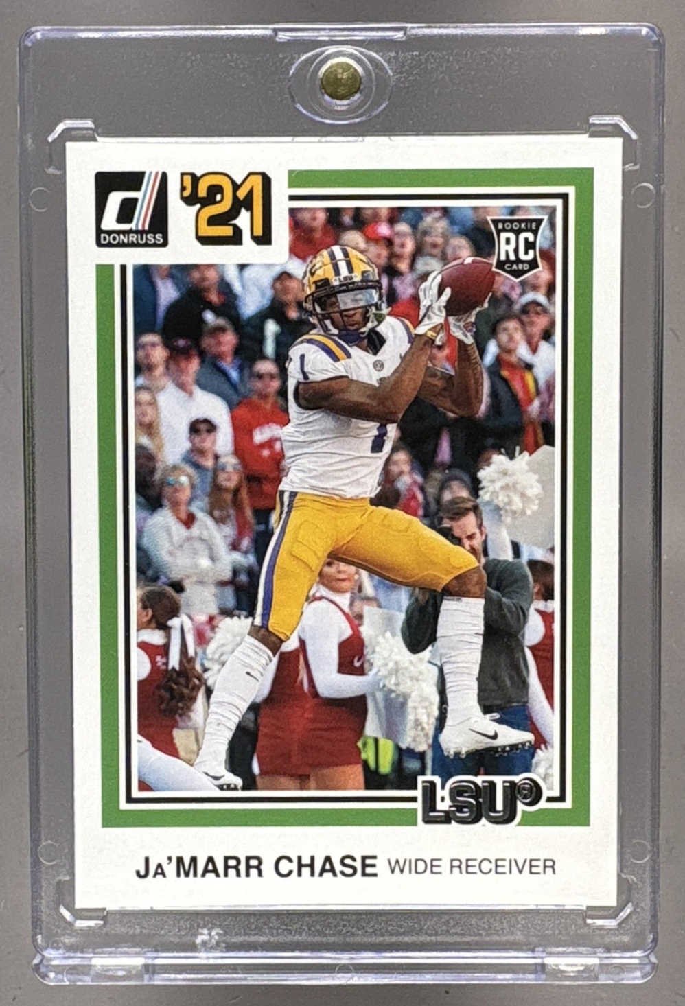 2021 PANINI CHRONICLES DRAFT PICKS JA'MARR CHASE #36 RC TIGERS