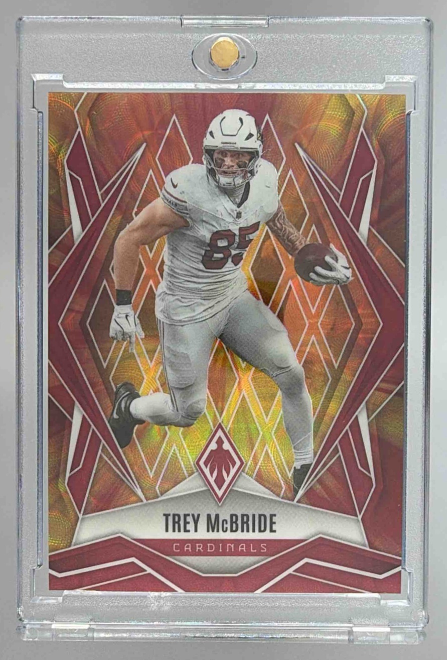 Card image for 2025 Panini Football Phoenix Trey McBride #80 Arizona Cardinals